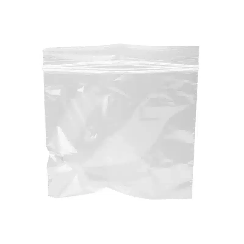 100 Sachets neutres BD fermeture à pression 100 x 150 mm