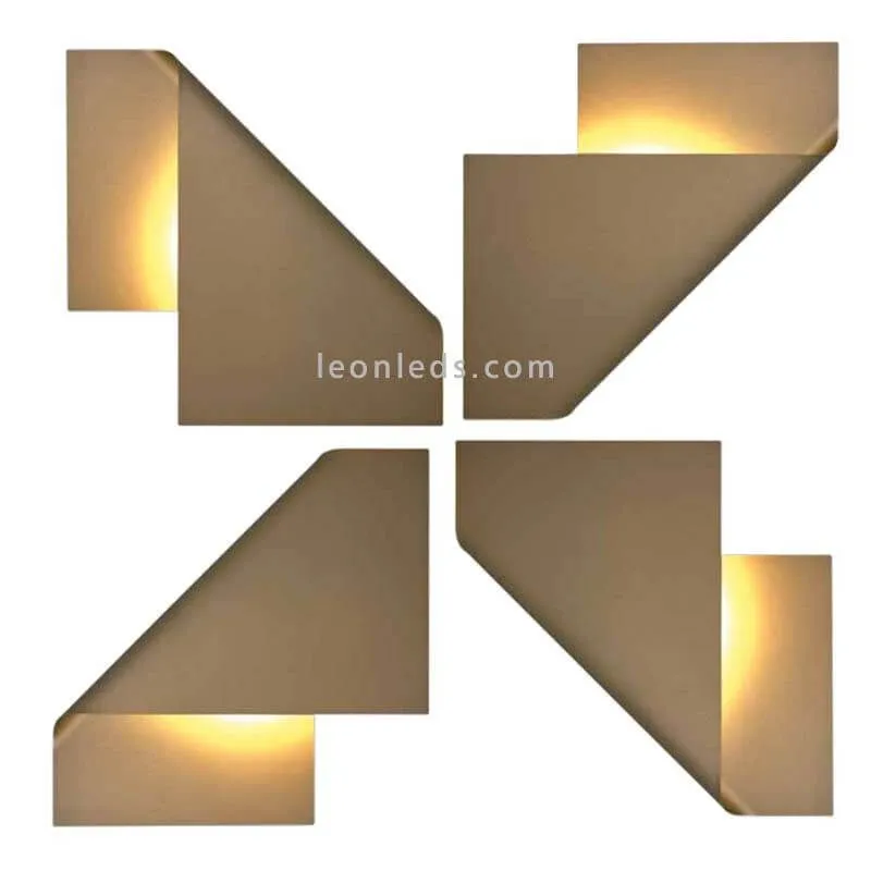 Applique murale Arena Luppi 1xGX53 de Mantra Iluminación | LeonLeds.com