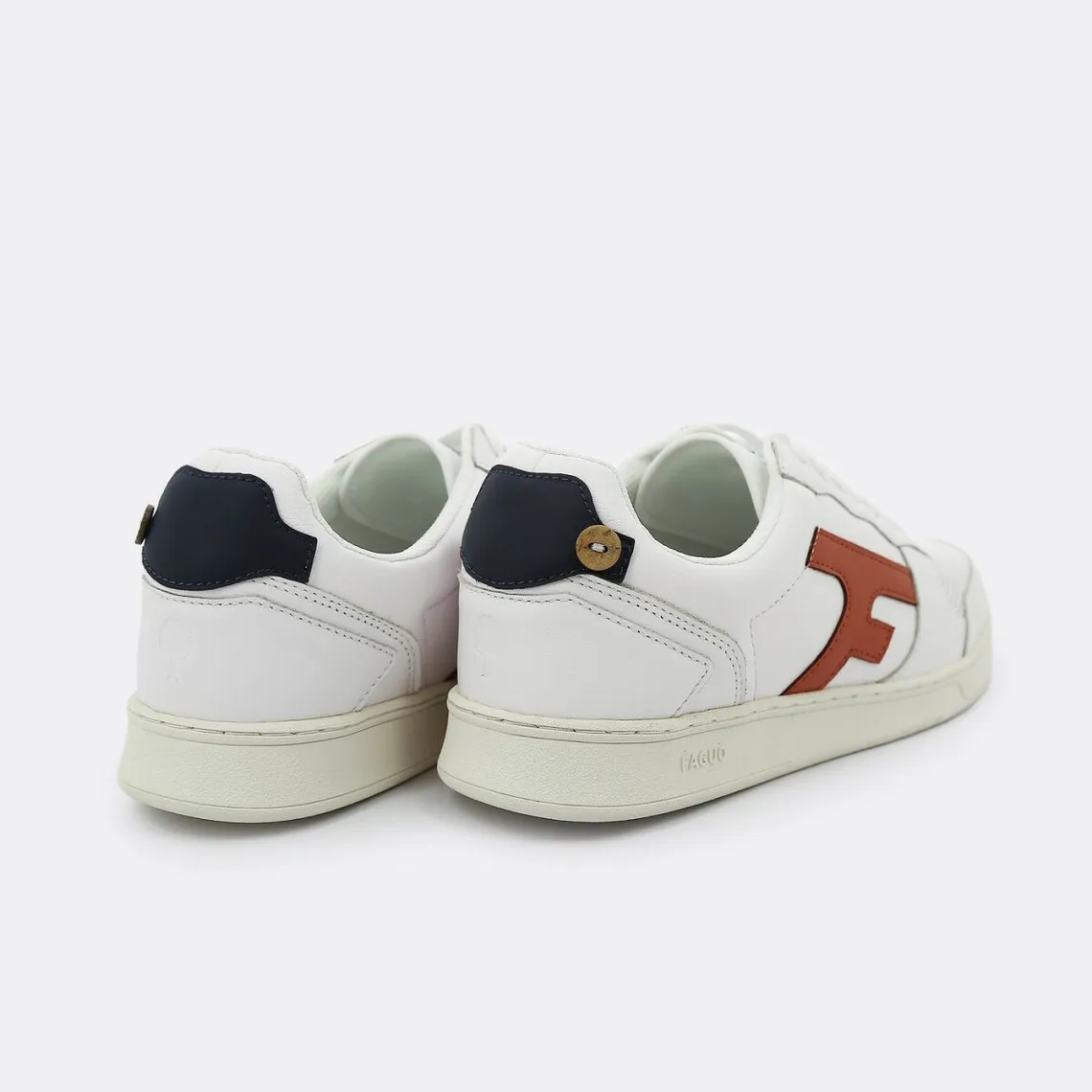 Baskets HAZEL - cuir blanc | 3 Suisses
