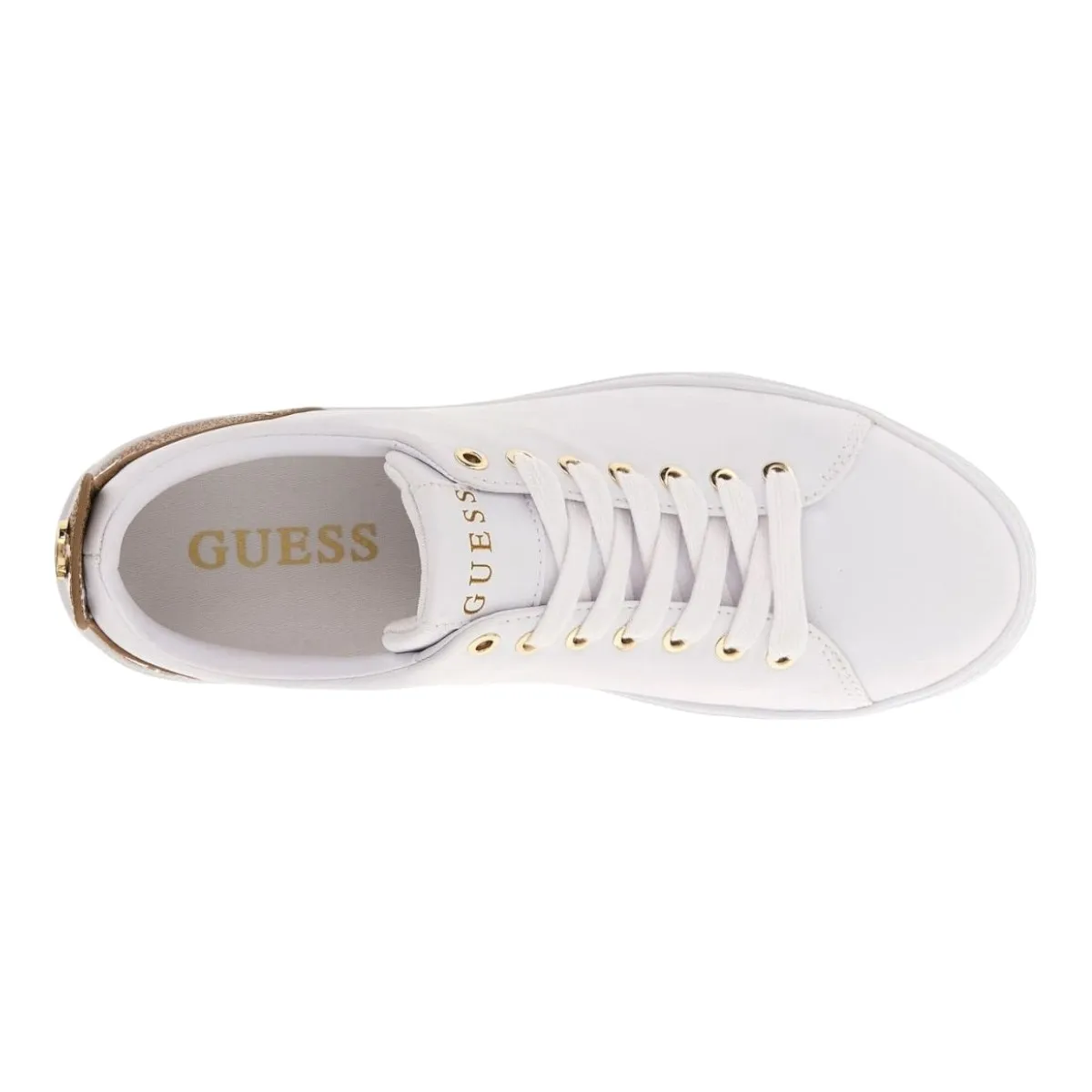 Baskets mode Guess gianele4 blanc