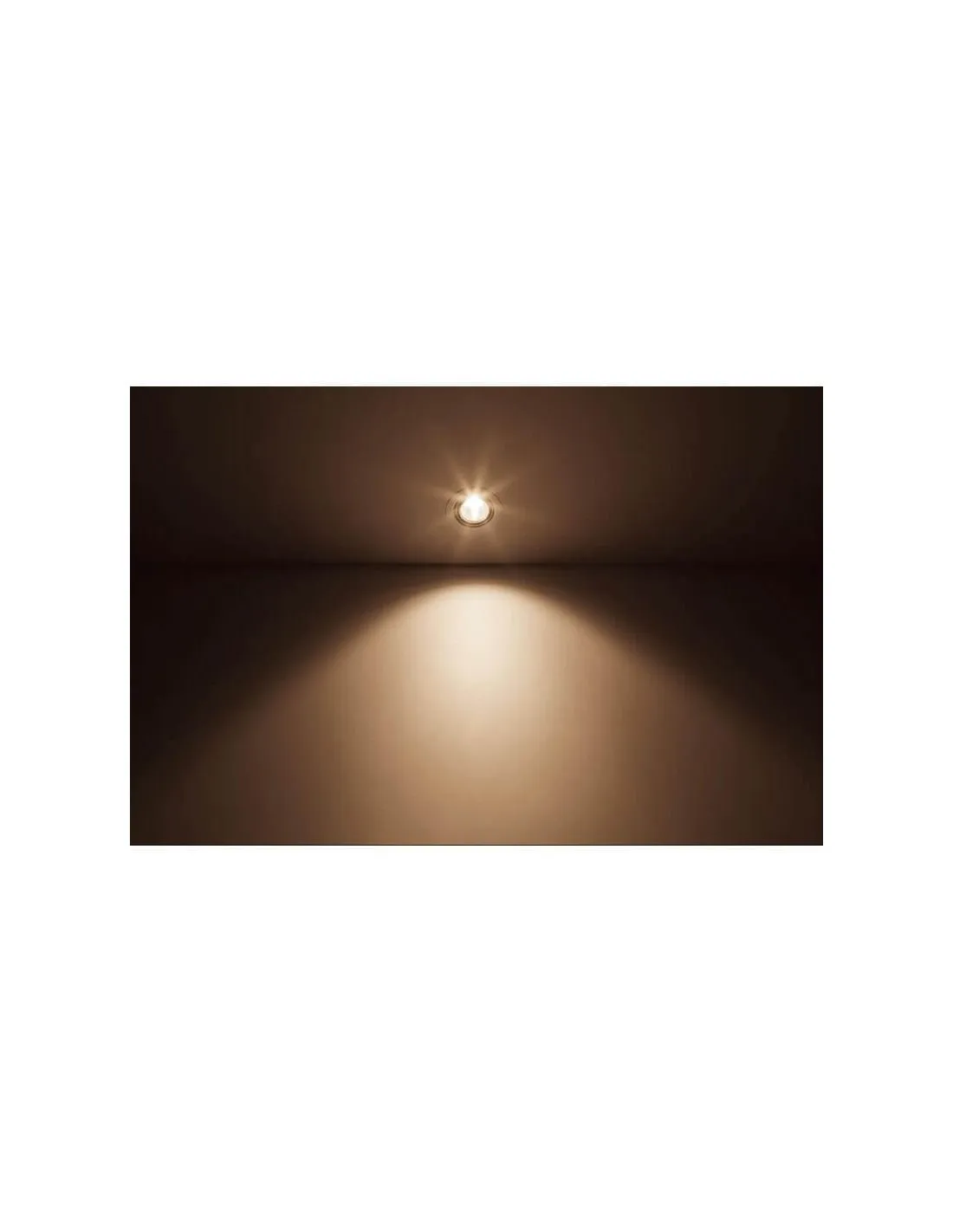 Downlight LED Encastrable Dimmable POMERON 3W 4000K EyeComfort Ø107,4mm | LéonLeds