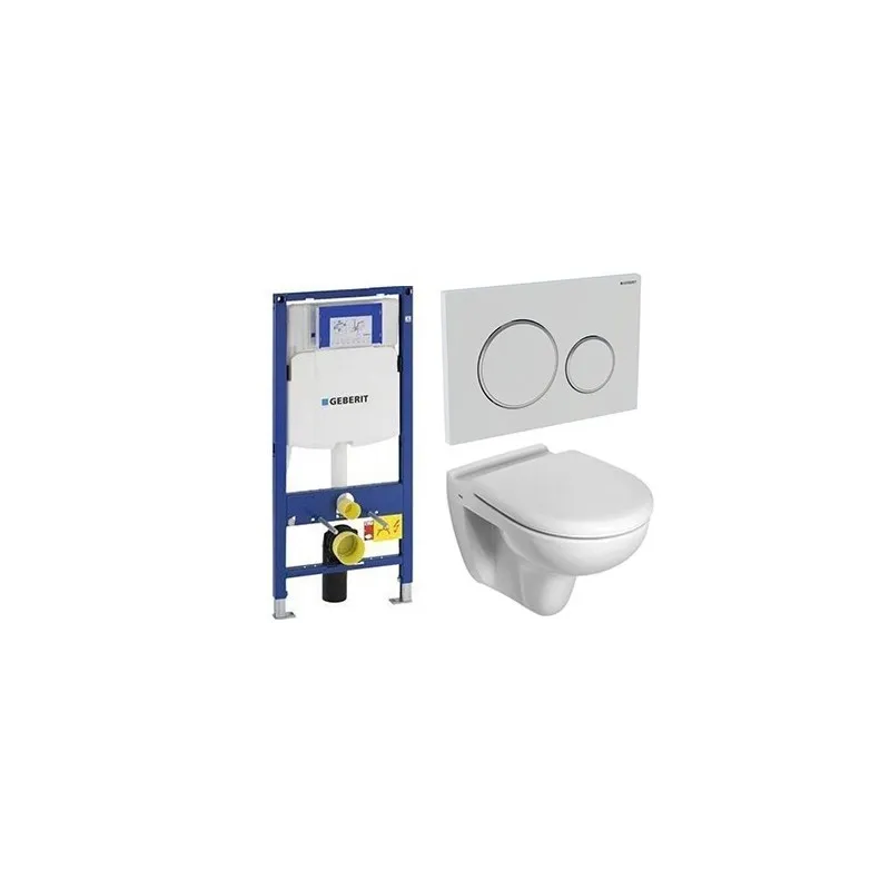 Geberit Pack avec Toilette suspendue ideal standard blanc - Banio