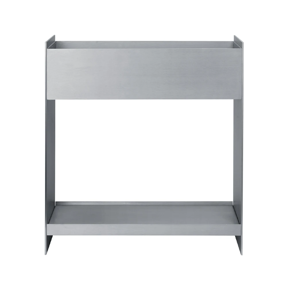 Lager Jardinière w/Etagère Aluminium - Ferm Living
