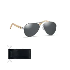 Lunettes de soleil en bambou