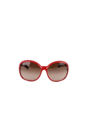 Lunettes de soleil rouge