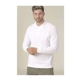 Polo manches longues homme