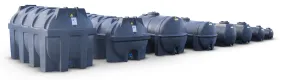 Tonne à eau polyéthylène 3500 L ROTOTEC