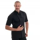Veste de Cuisine Benak 37.5 Noir Manches Courtes - ROBUR